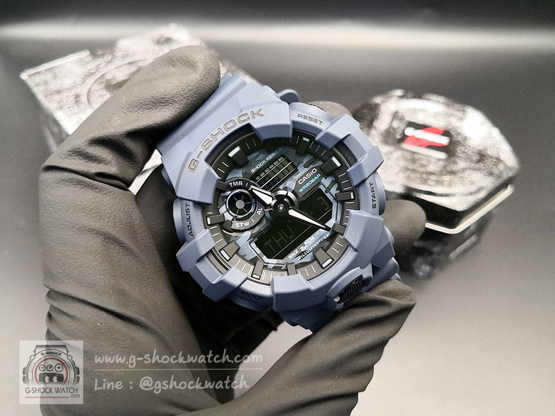 CASIO G-SHOCK นาฬิกาข้อมือ นาฬิกากันน้ำ นาฬิกาของแท้ ประกันศูนย์ CMG 1 ปี รุ่น GA-700CA-2A