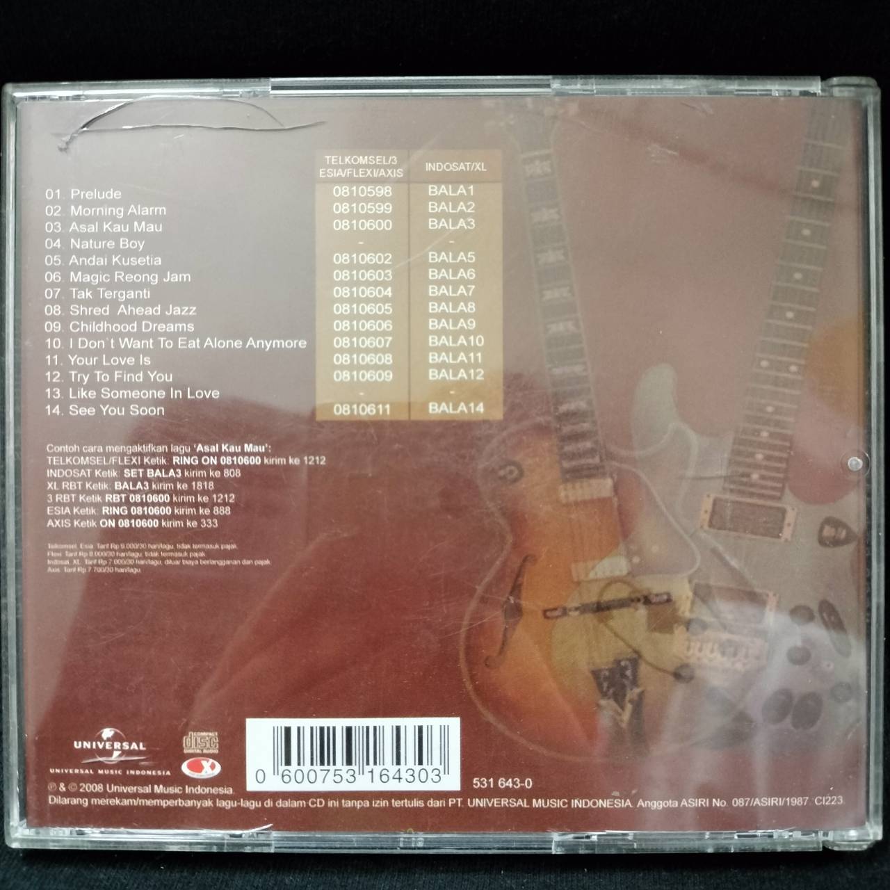 Balawan – See You Soon / INDONESIA / CD+DVD / แผ่นดี