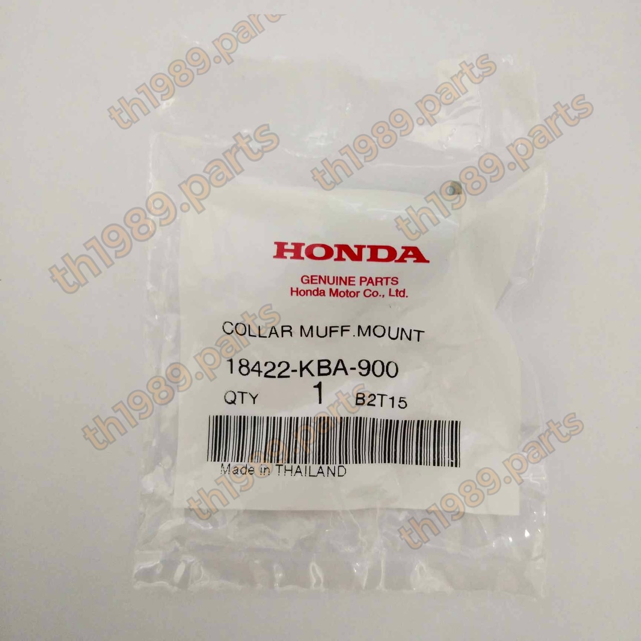 18422-KBA-900 ปลอกรองยางหูยึดท่อไอเสีย บูชหูท่อ WAVE110I 2009-2020 , WAVE125I 2012-2020 , WAVE ทุกรุ่น อะไหล่แท้ HONDA