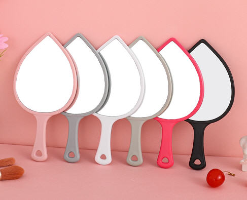 กระจกพกพา,กระจกรูปใบไม้