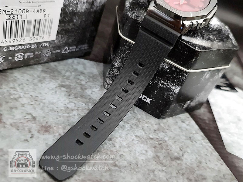 CASIO G-SHOCK นาฬิกาข้อมือ นาฬิกากันน้ำ นาฬิกาของแท้ ประกันศูนย์ CMG 1 ปี รุ่น GM-2100B-4A