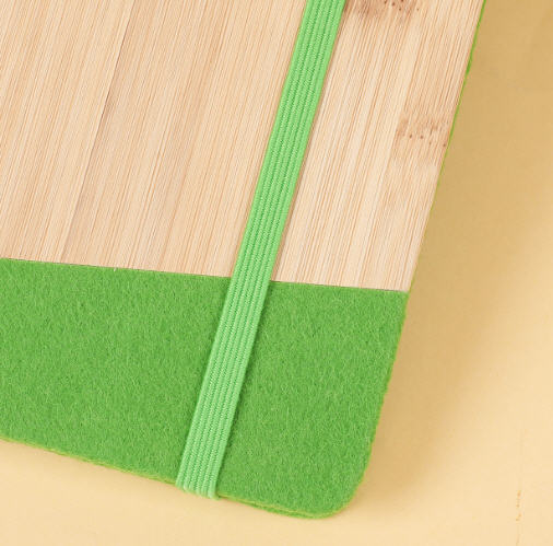 สมุดลายไม้ไผ่,สมุดโน้ต,รับทำสมุดโน้ต,สกรีนโลโก้