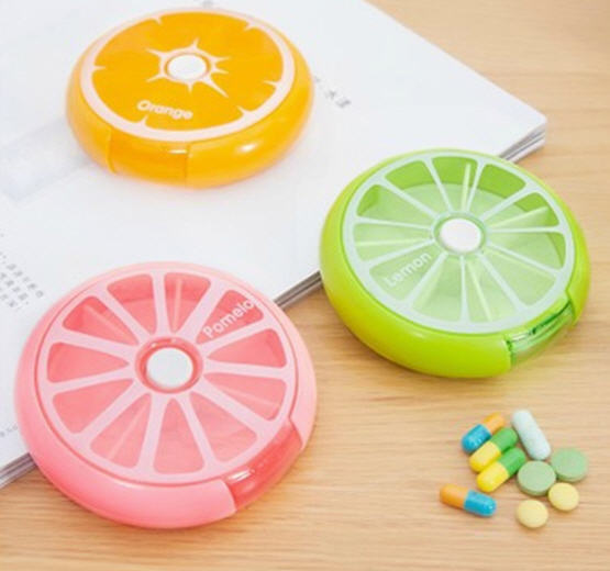 กล่องใส่ยา,กล่องใส่ยาพกพา,กล่องใส่ยา7ช่อง