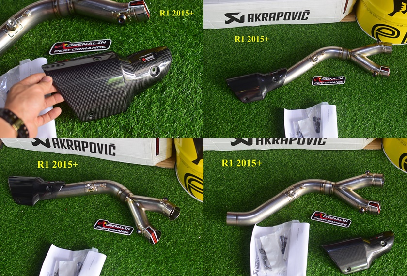 Y-pipe Akrapovic สำหรับ R1 2015+ และ 2020+ (For Exhibition only)
