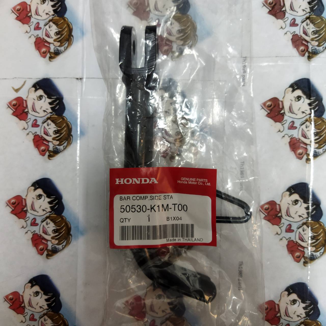 50530-K1M-T00 ขาตั้งข้าง WAVE110I LED 2021-2022 , SUPER CUB ปี 2021 , WAVE125I 2023-2024 อะไหล่แท้ HONDA