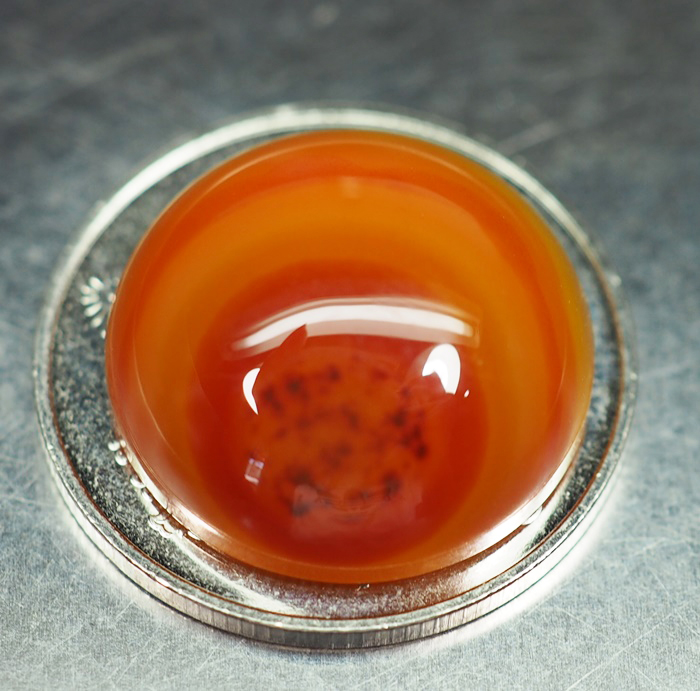 อะเกต (Multi Color Onyx Agate) 12.30 กะรัต