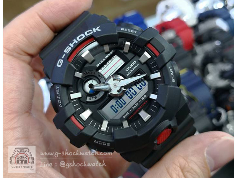 CASIO G-SHOCK นาฬิกาข้อมือ นาฬิกากันน้ำ นาฬิกาของแท้ ประกันศูนย์ CMG 1 ปี รุ่น GA-700-1A