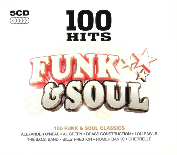 Various – 100 Hits Funk & Soul / EU / 5CD / แผ่นสวย