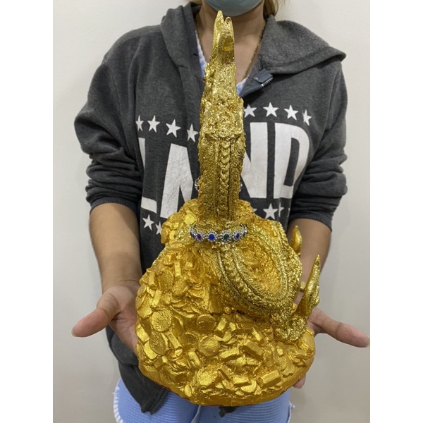 พญานาคราช พญานาคราชเกี้ยว กว้าง8.5นิ้ว สูง13นิ้ว