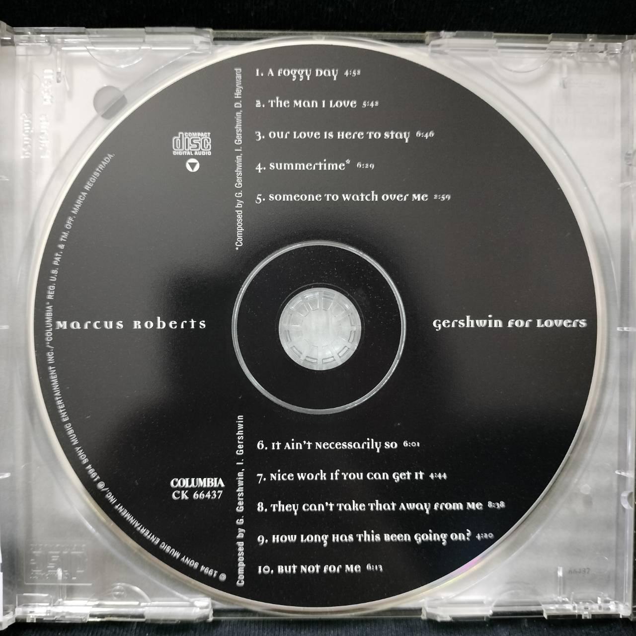 Marcus Roberts – Gershwin For Lovers / USA / ปกเจาะ / แผ่นสวย