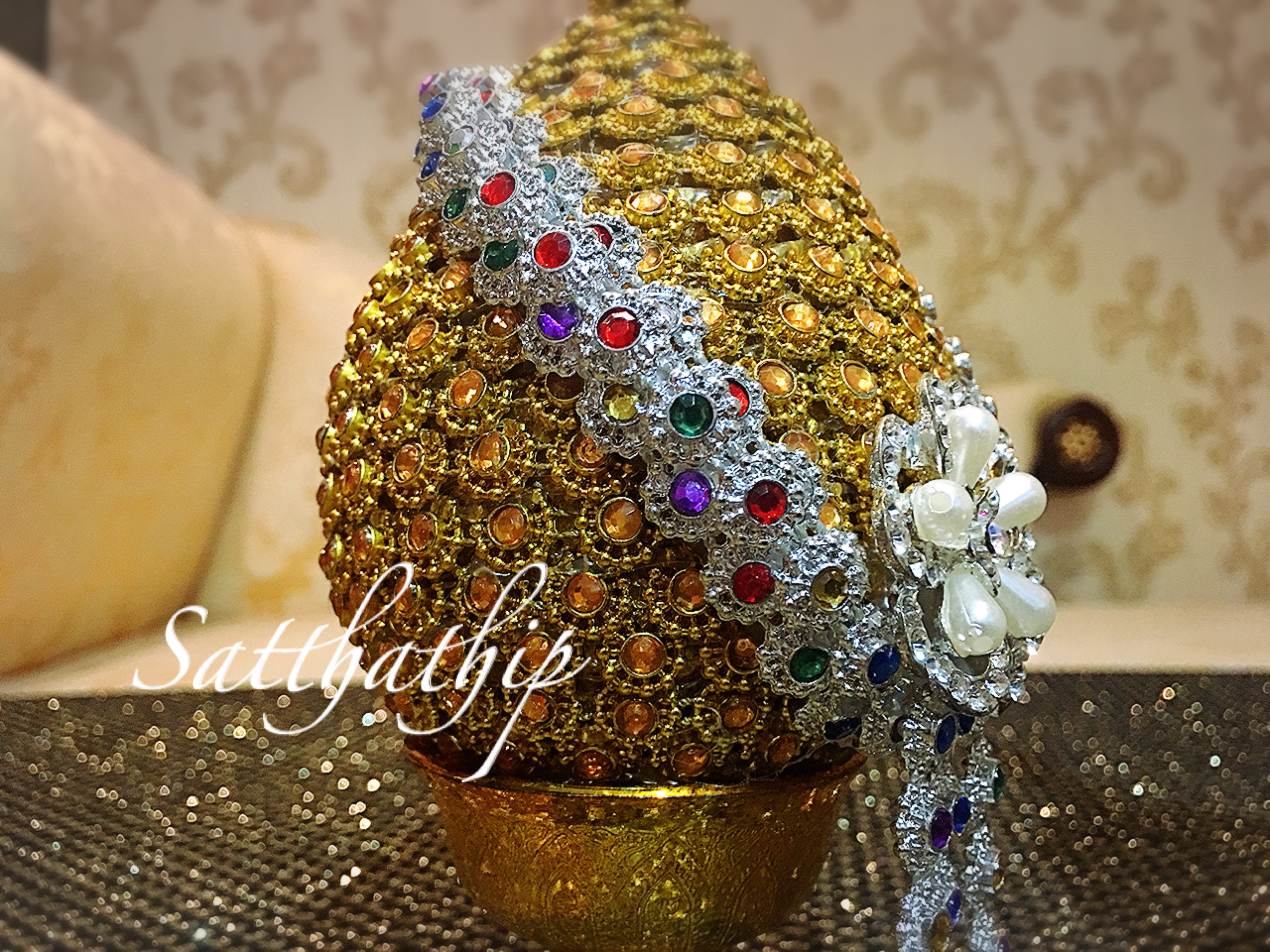 พานพุ่ม - พานพุ่มสักการะ - พานพุ่มเงินทอง - พานพุ่มนพเก้า - Phan bush