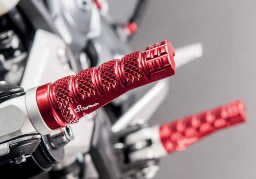 พักเท้าคนซ้อน พร้อมอแดปเตอร์ Lightech สำหรับ S1000R Naked 2014+