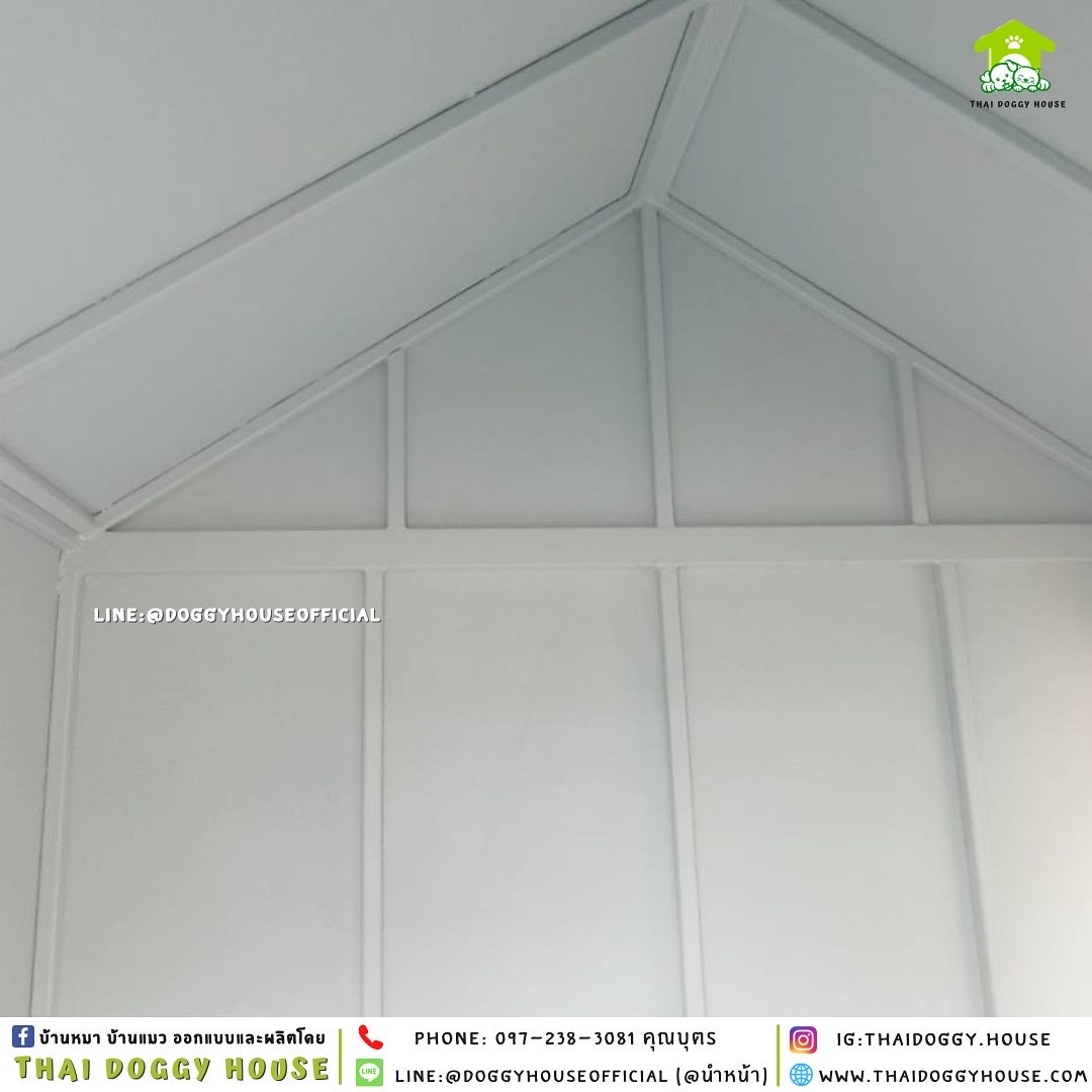 บ้านหมา รองรับการติดแอร์ แบบบ้าน 𝐌𝐔𝐉𝐈 𝐒𝐓𝐘𝐋𝐄