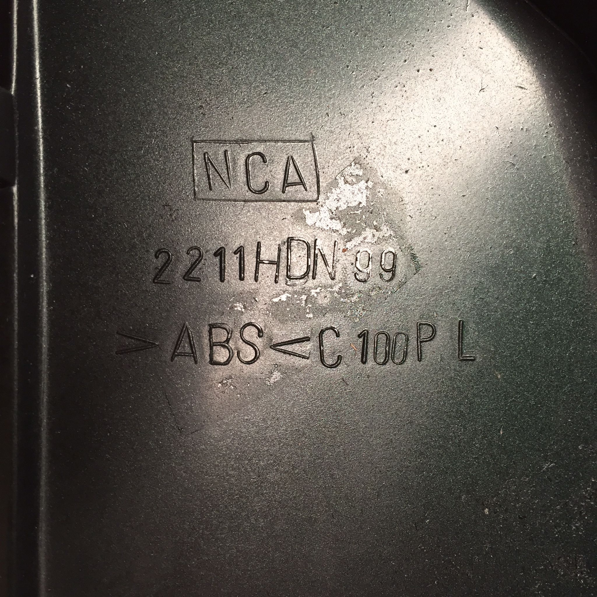 บังลม(L) สีเขียวเข้ม H51 สำหรับรุ่น Dream Exces C100P อะไหล่เทียบ NCA (นำเจริญ) 2211HDN99LH51