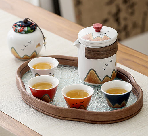 ชุดถ้วยชา,ชุดชงชา,ชุดของขวัญ,ชุดชงชาเซรามิก,ชุดชงชาเซรามิค