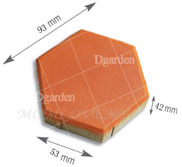 แม่พิมพ์ทางเดิน ลายรังผึ้ง D5