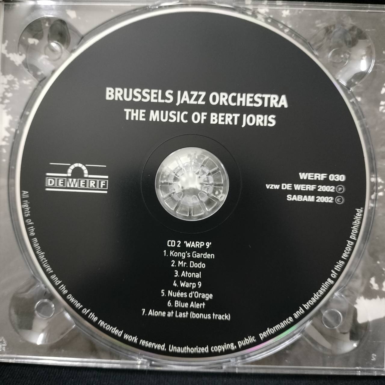 Brussels Jazz Orchestra – The Music Of Bert Joris / BELGIUM / 2CD / แผ่นสวย+แผ่นดี