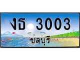 ทะเบียนสวย 3003 - งธ 3003 - เลขที่ใช่สำหรับรถคุณ ของพร้อมส่งมอบ