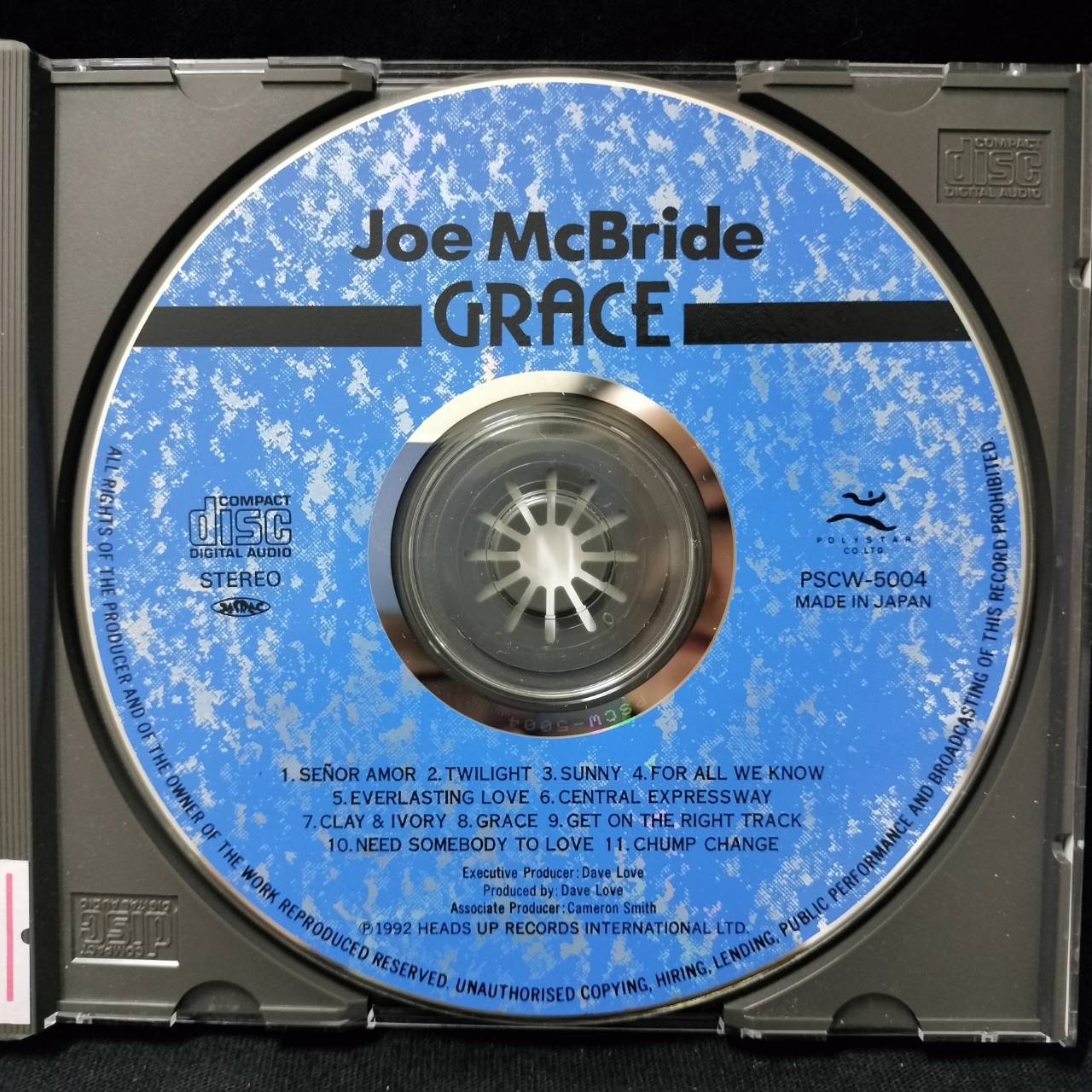 Joe McBride – Grace / JAPAN / แผ่นสวย / มี Obi