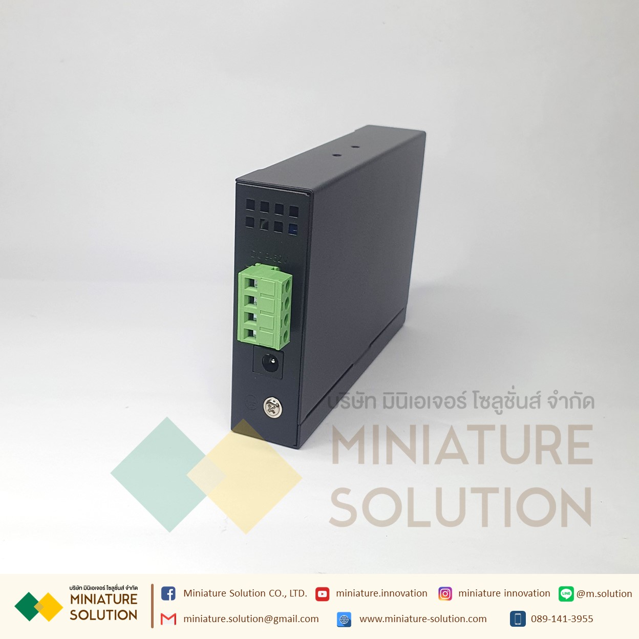 Industrial Grade Switch 5 Port / Use DIN Rial installation / 9~52VDC Ethernet industrial switch 5/4 industrial-grade Ethernet Switch HUB สวิตช์อีเธอร์เน็ตอุตสาหกรรม ได้รับการออกแบบอย่างดีเยี่ยมให้สามารถทำงานได้ที่อุณหภูมิ -40 ℃ ~ 75 ℃ เป็นอุปกรณ์เกรด อุตส