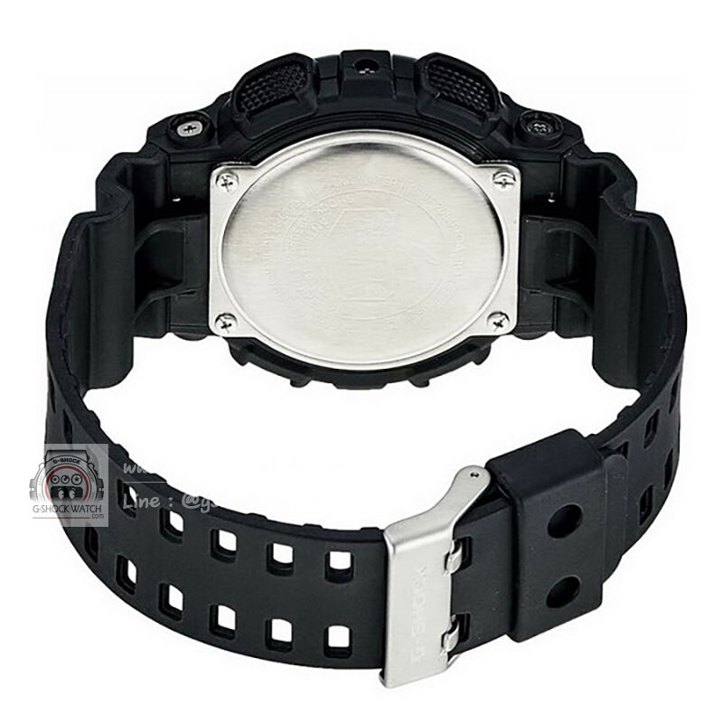 CASIO G-SHOCK นาฬิกาข้อมือ นาฬิกากันน้ำ นาฬิกาของแท้ ประกันศูนย์ CMG 1 ปี รุ่น GA-120-1A