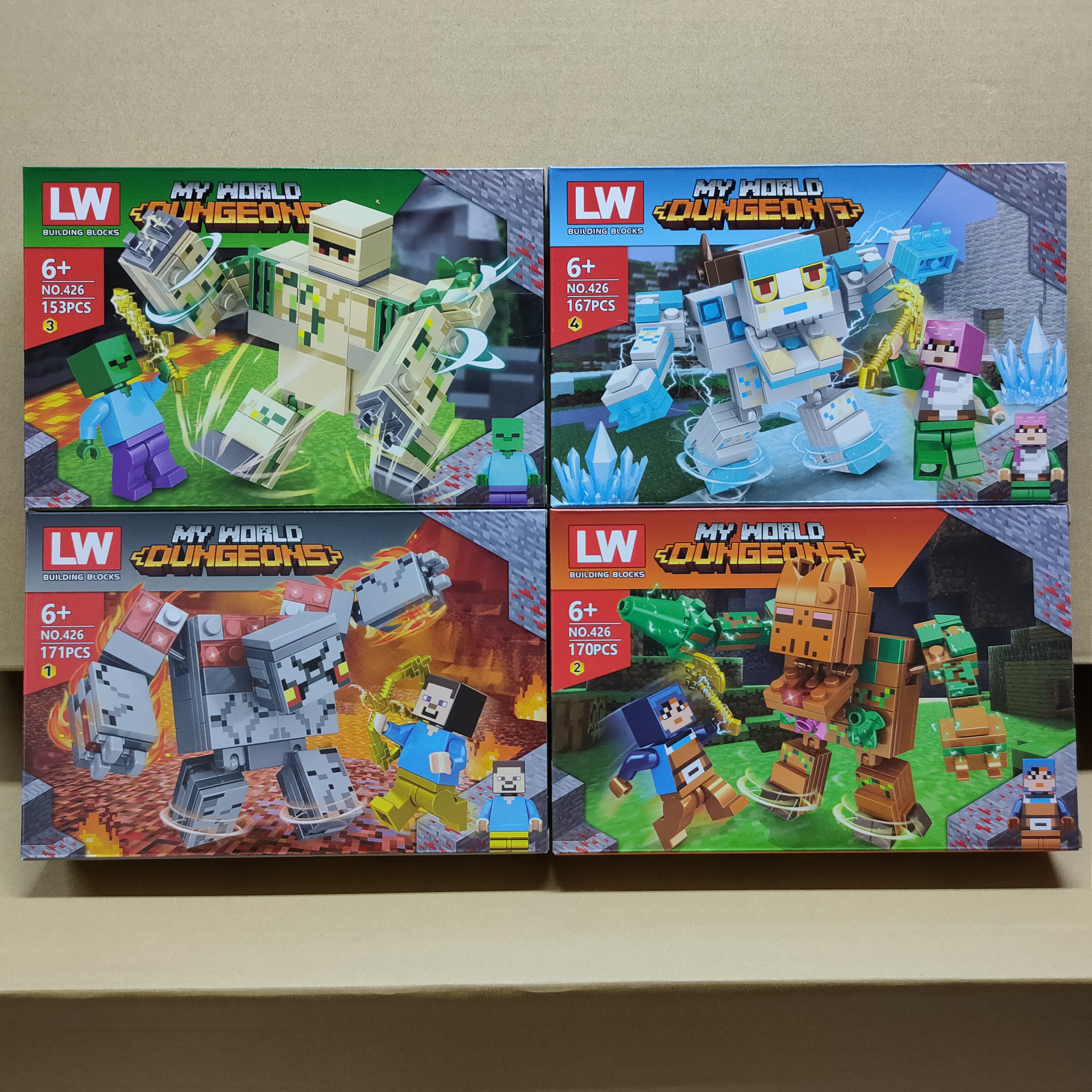 เลโก้จีน LW 426 ชุด My World Dungeons