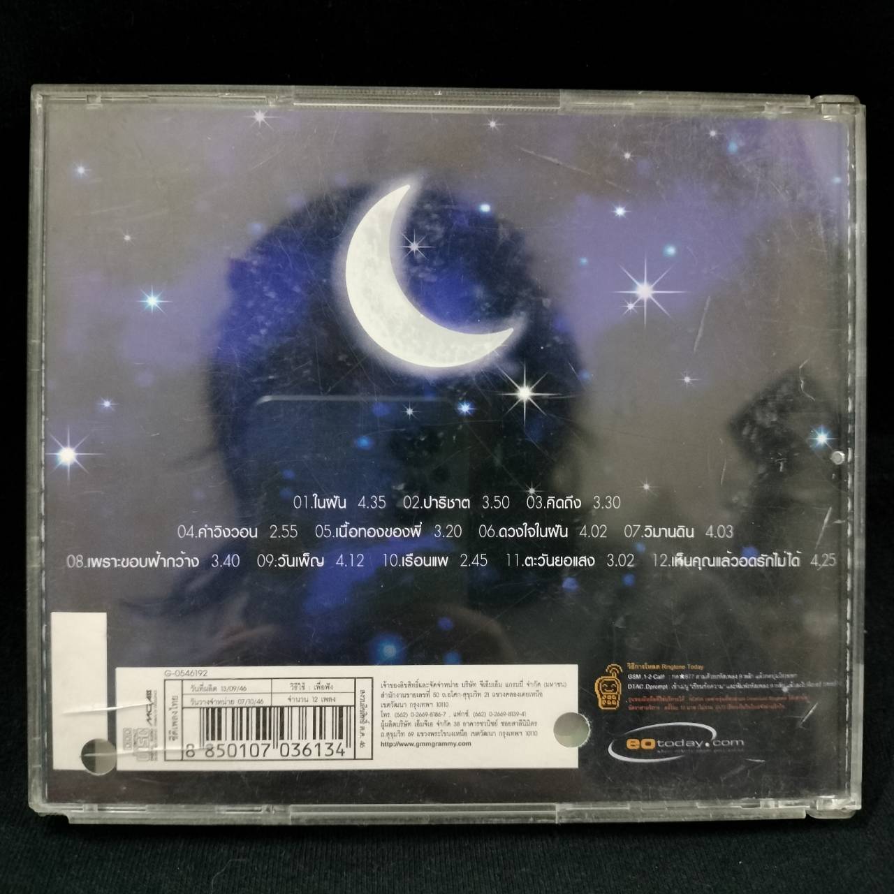 ชรินทร์ นันทนาคร – ในฝัน อัศจรรย์แห่งรัก / ปกเจาะ / มีรอยบ้าง