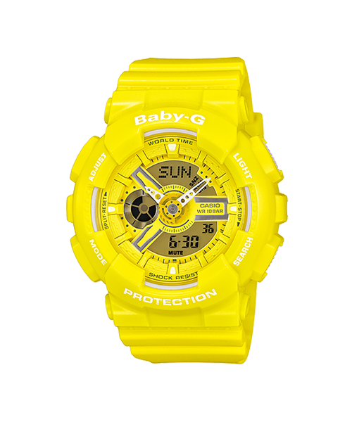 CASIO BABY-G นาฬิกาข้อมือ นาฬิกากันน้ำ นาฬิกาของแท้ ประกันศูนย์ CMG 1 ปี รุ่น BA-110BC-9A