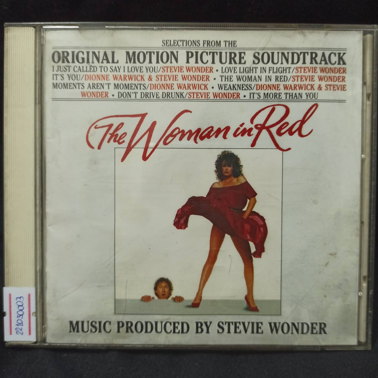 Stevie Wonder – The Woman In Red (Selections From The Original Motion Picture Soundtrack) / JAPAN / แผ่นดี