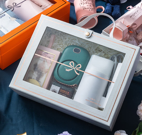 กล่องใส่ของขวัญ,กล่องกระดาษใส่ของขวัญ,ขนาด25.5x20.5x9.5cm