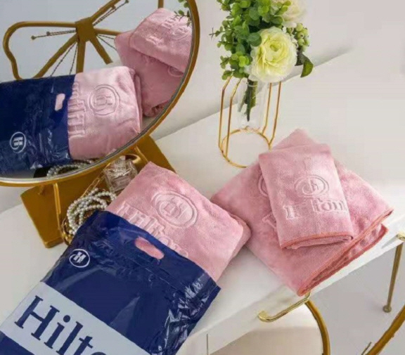 ผ้าขนหนู,ผ้าเช็ดตัว,ผ้าขนหนูปั๊มโลโก้