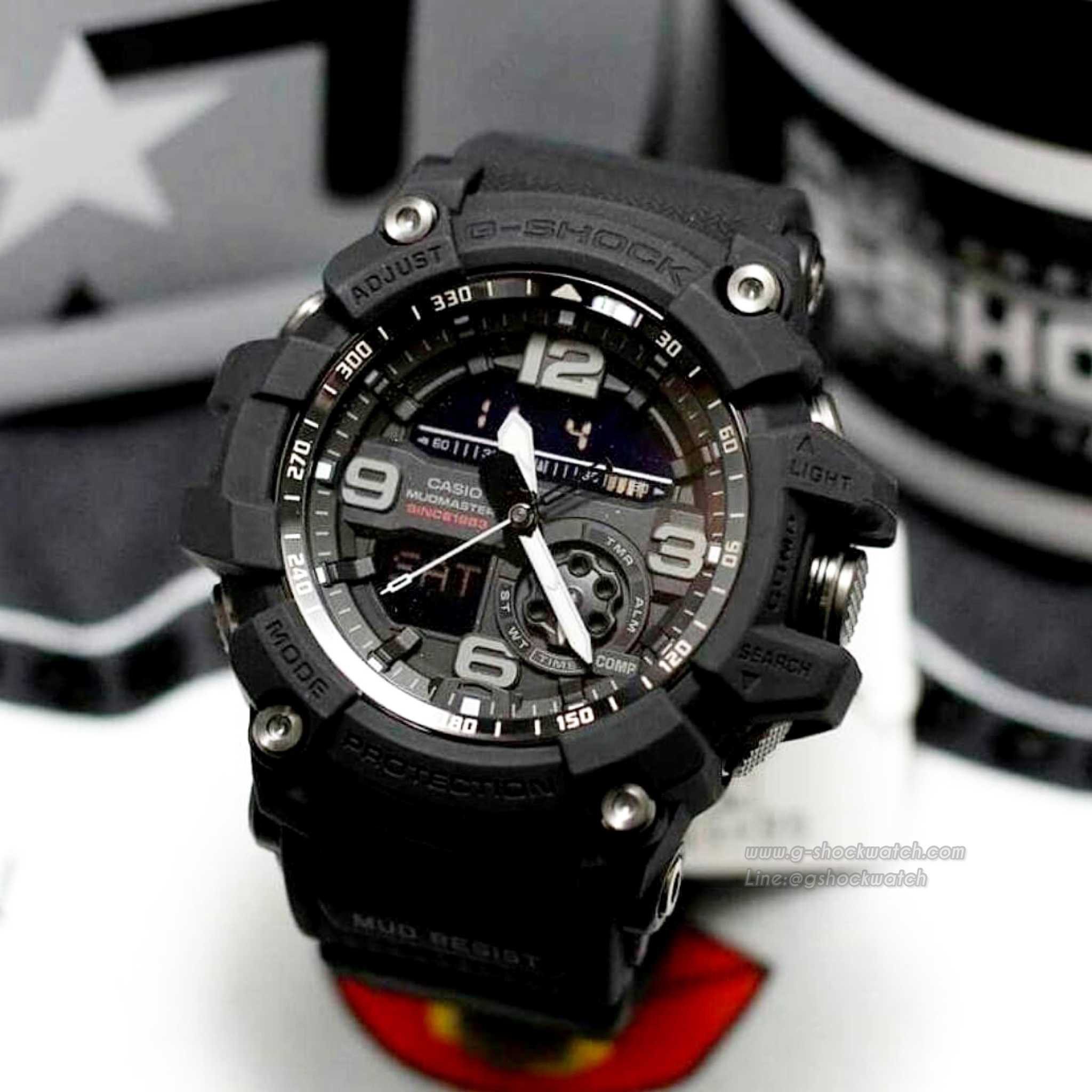 CASIO G-SHOCK นาฬิกาข้อมือ นาฬิกากันน้ำ นาฬิกาของแท้ ประกันศูนย์ CMG 1 ปี รุ่น GG-1035A-1A