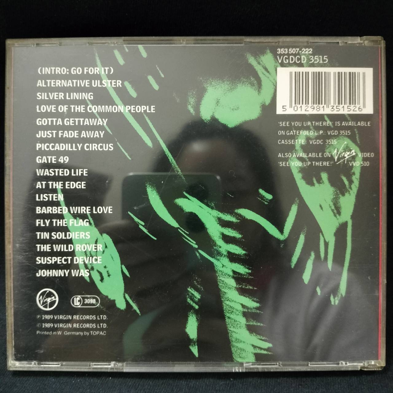 Stiff Little Fingers – See You Up There! / GERMANY / มีรอยบ้าง