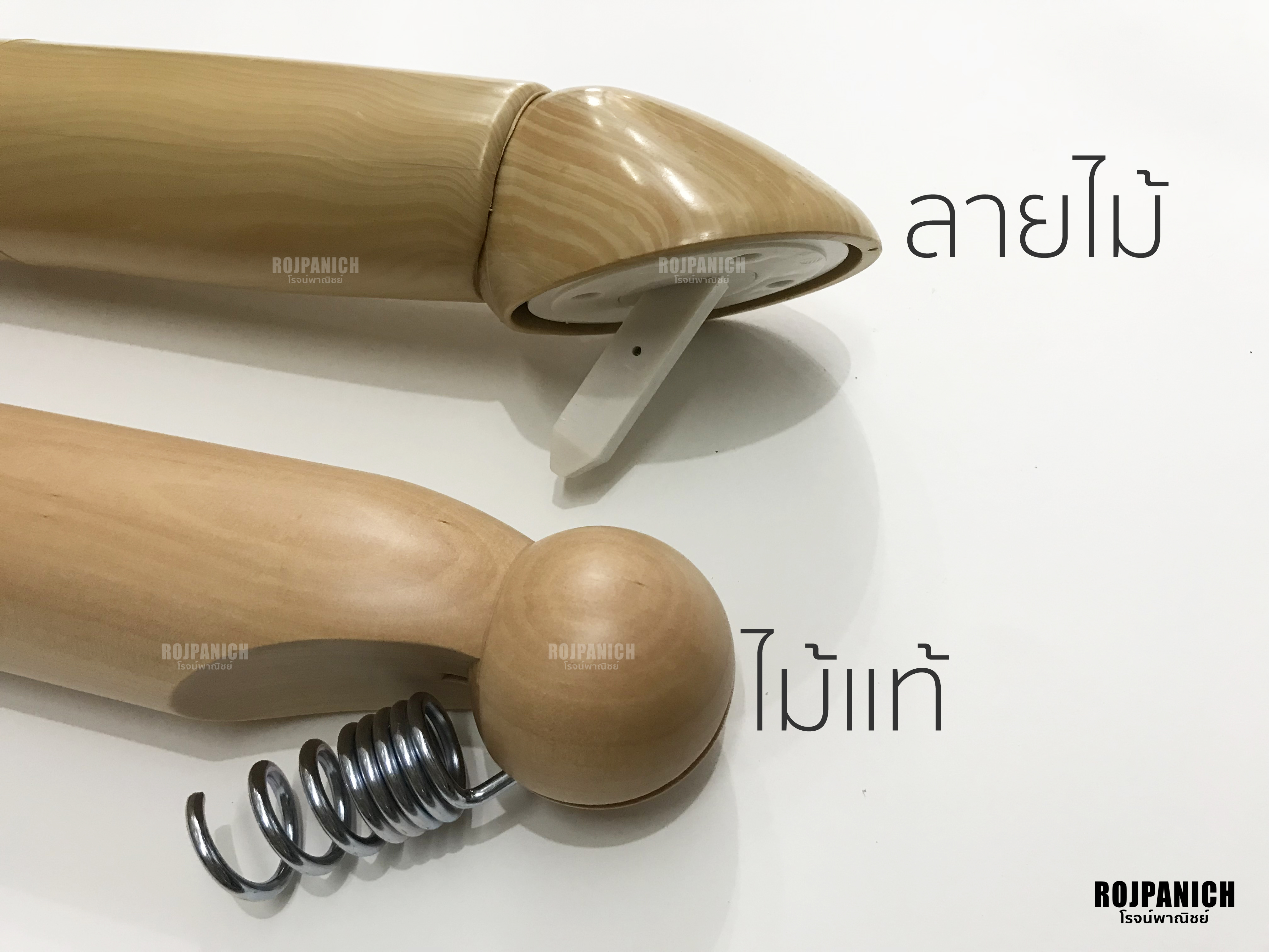 หุ่นเดฟไม้ญแขนลายไม้ผ้าดิบ