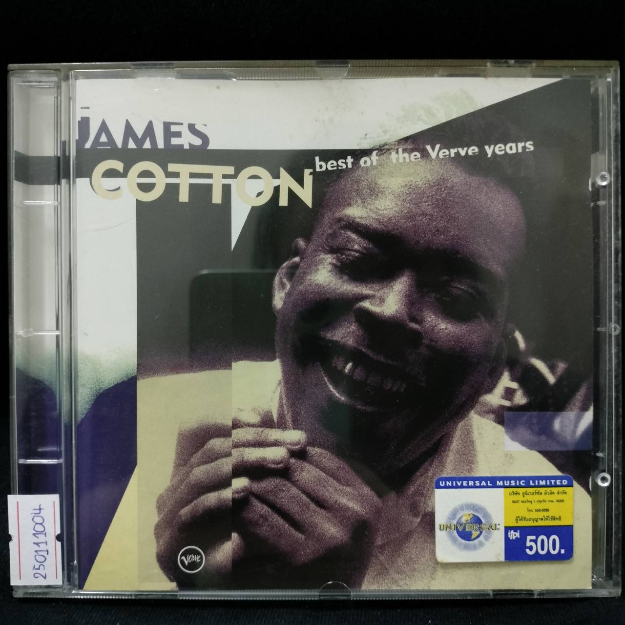 James Cotton – Best Of The Verve Years / ไม่ระบุ / ปกมีจุดเหลือง / แผ่นสวย