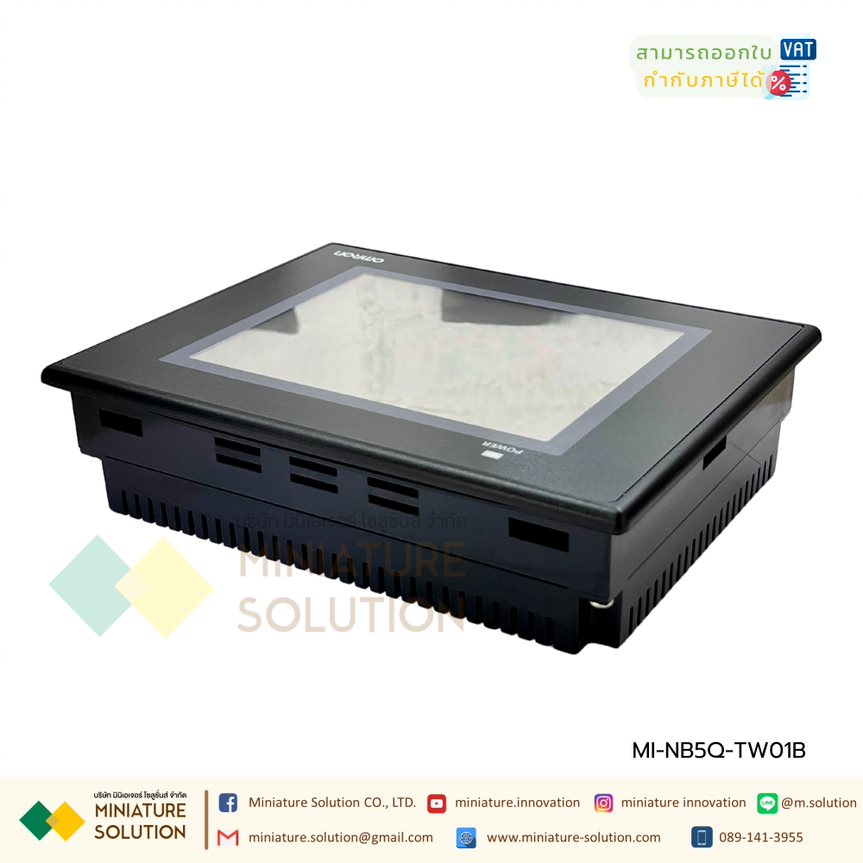 Omron NB5Q-TW01B Touch screen HMI, 5.6 inch QVGA (320 x 234 pixel), TFT color, Ethernet + USB Host