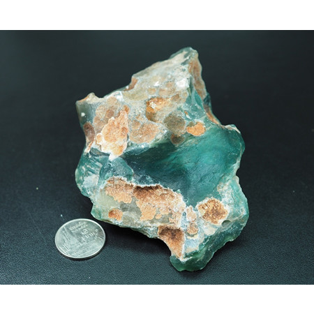 ก้อนคริสโซเฟรส (chrysophase) 977 กะรัต
