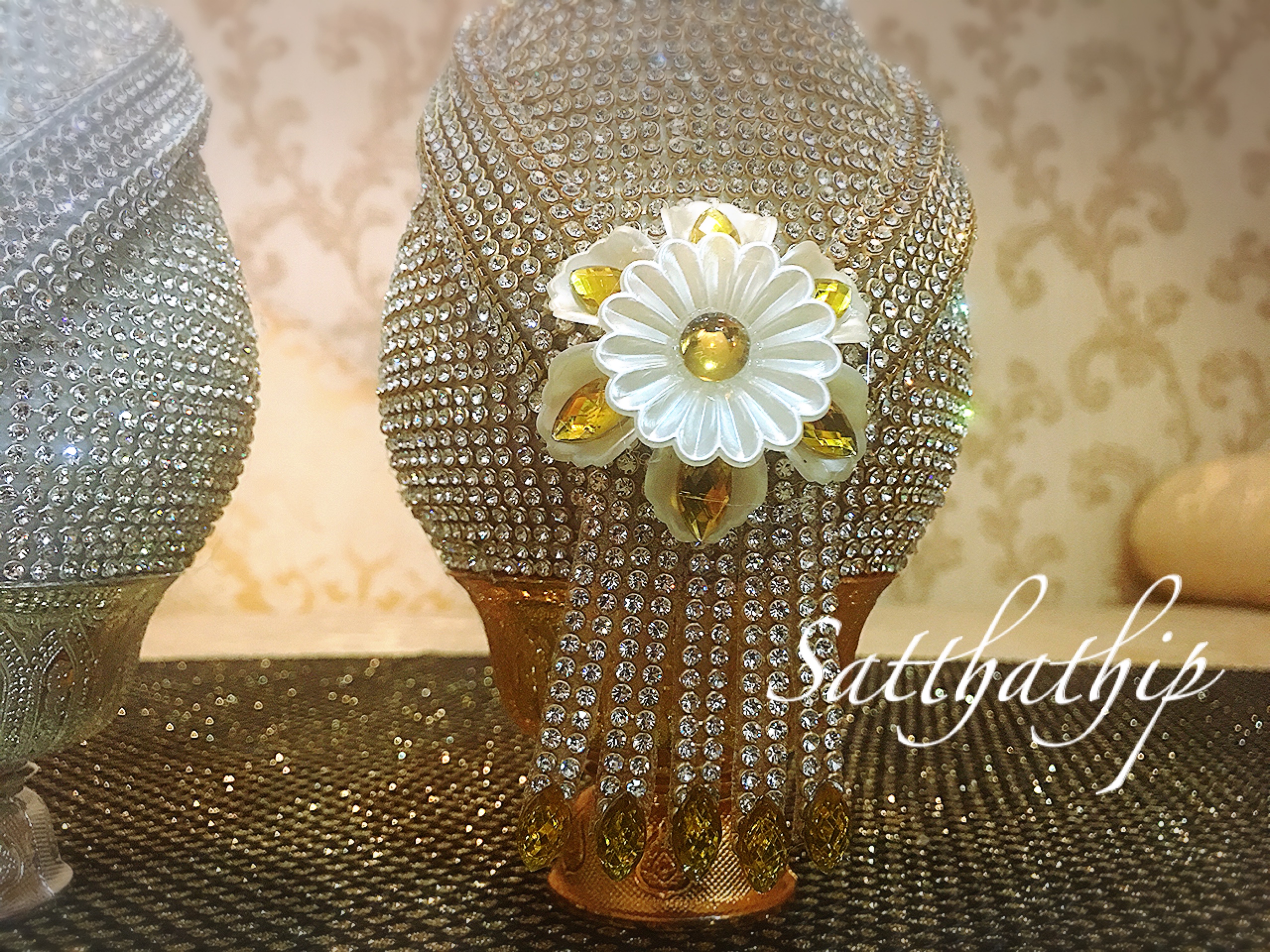 พานพุ่ม - พานพุ่มสักการะ - พานพุ่มเงินทอง - Phan bush