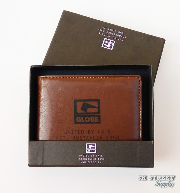 Globe Corroded Wallet
