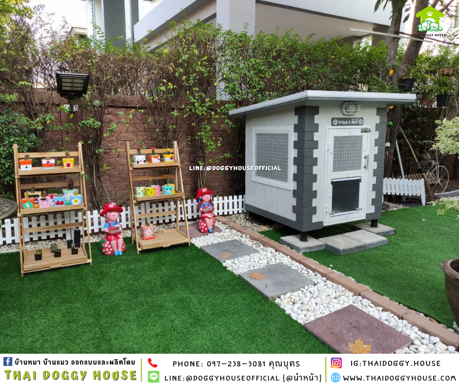 บ้านหมา แบบบ้าน 𝐯𝐢𝐧𝐭𝐚𝐠𝐞 𝐬𝐭𝐲𝐥𝐞