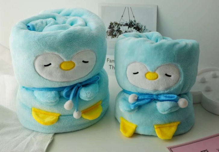 ตุ๊กตาผ้าห่ม,ผ้าห่ม,ผ้าห่มลายตุ๊กตา,ขนาด100*160cm,100*80cm