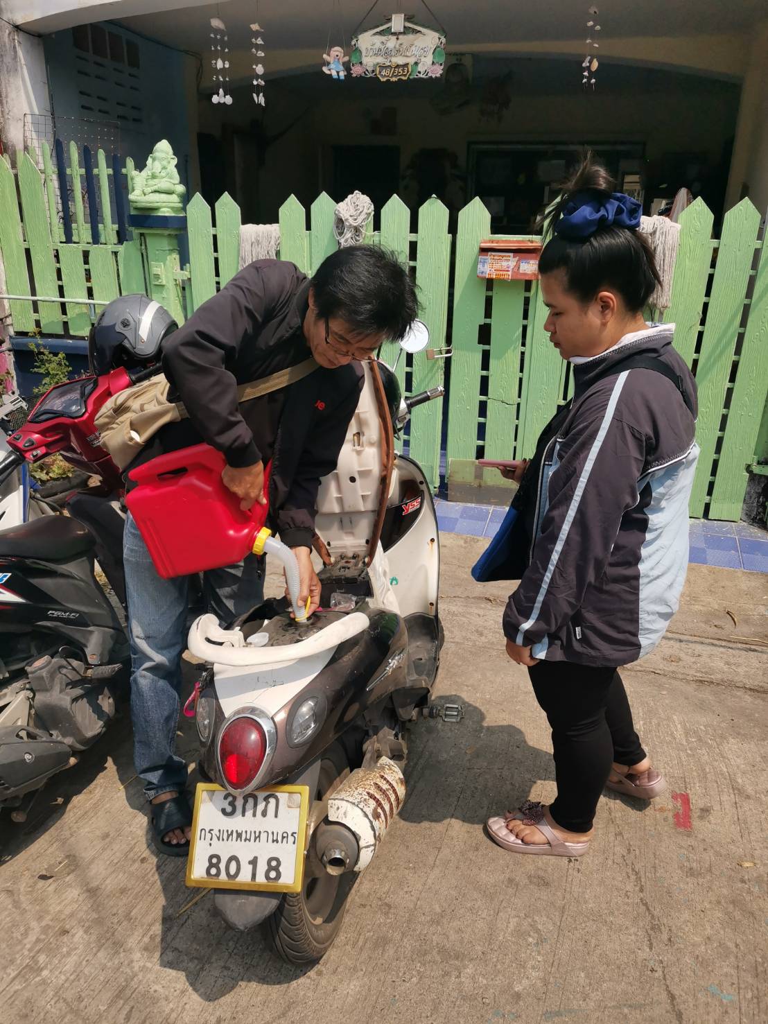 เติมน้ำมันนอกสถานที่ เติมน้ำมันนอกสถานที่