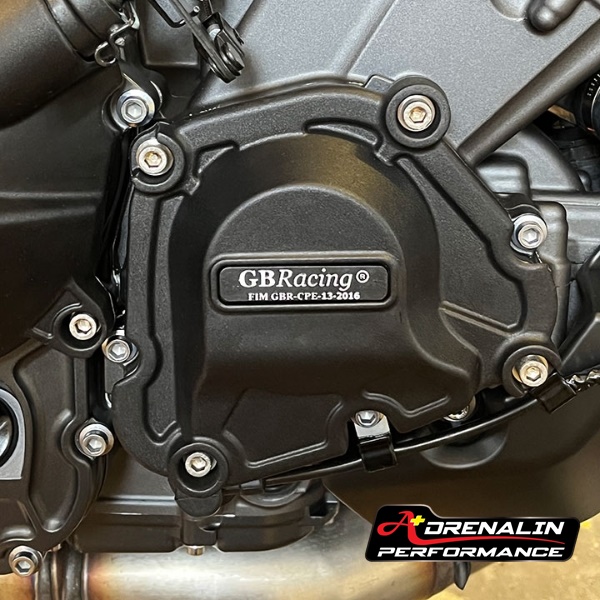 GB RACING - ครอบเครื่อง กันแคร้ง การ์ดเครื่อง ซ้าย-ขวา สำหรับ MT09 2022+ ENGINE COVER กันแคร้ง