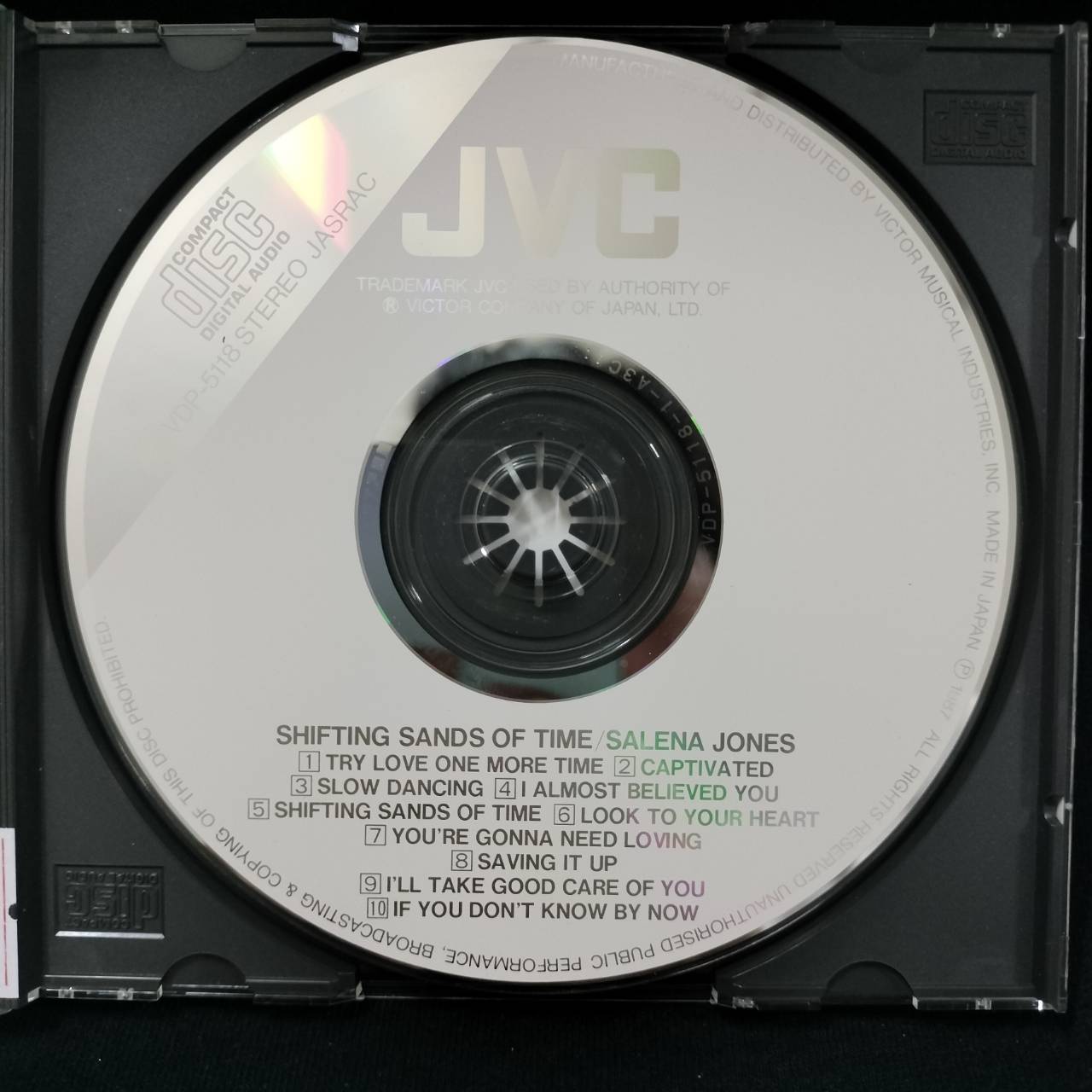 Salena Jones – Shifting Sands Of Time / JAPAN / แผ่นสวย