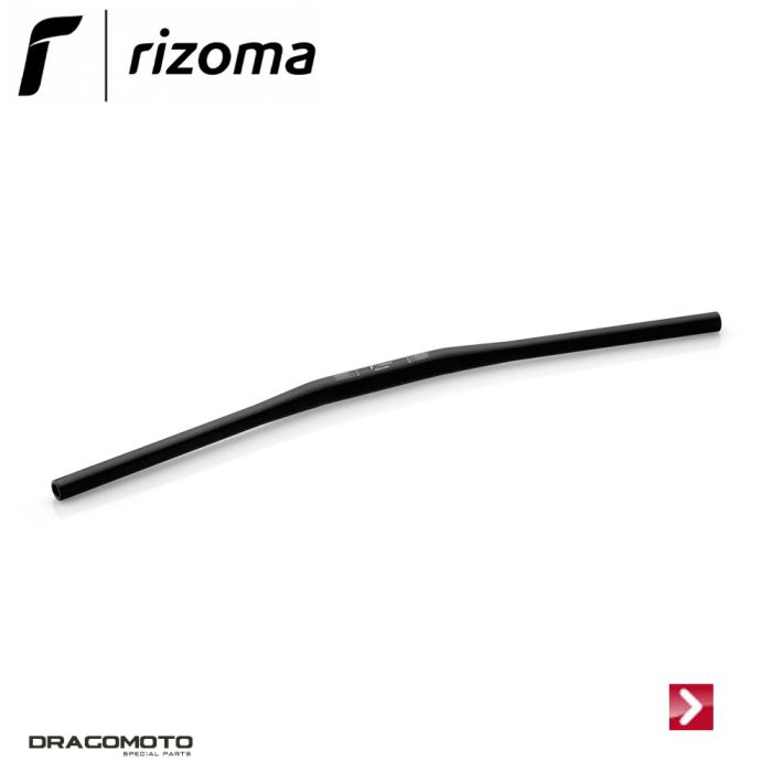 แฮนด์ Rizoma MA015 แฮนด์ตรง ทรง Drag ตรง 180องศา ใช้กับตุ๊กตาขนาด 29Ø