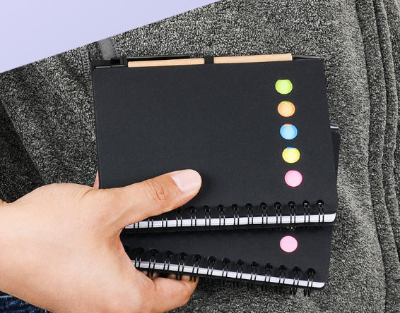 สมุดโน้ต,สมุดโน้ตรักษาสิ่งแวดล้อม,สกรีนโลโก้,สมุดโน้ตโพสอิท