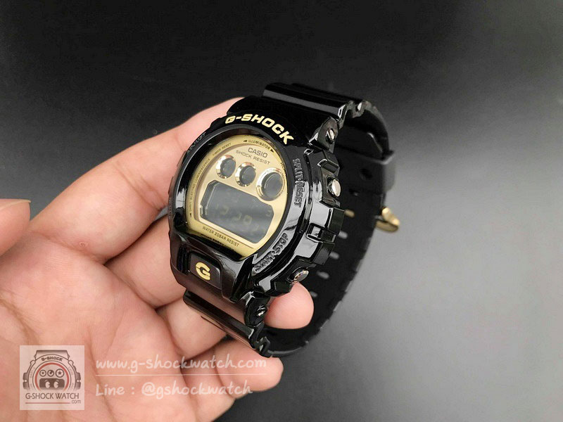 CASIO G-SHOCK นาฬิกาข้อมือ นาฬิกากันน้ำ นาฬิกาของแท้ ประกันศูนย์ CMG 1 ปี DW-6900CB-1D ดำ
