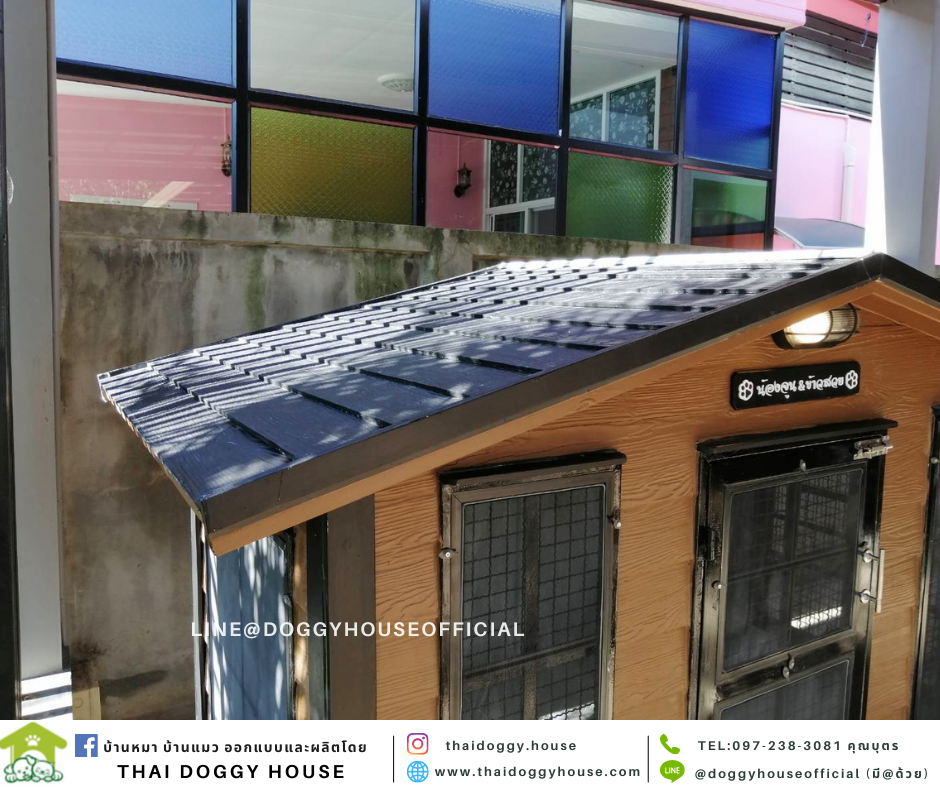 บ้านหมา ทรงจั่ว