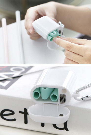 หลอดซิลิโคนพกพา,หลอดซิลิโคน