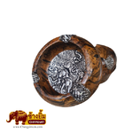 ที่เขี่ยบุหรี่โค้ง 3 นิ้ว ( สีน้ำตาล )